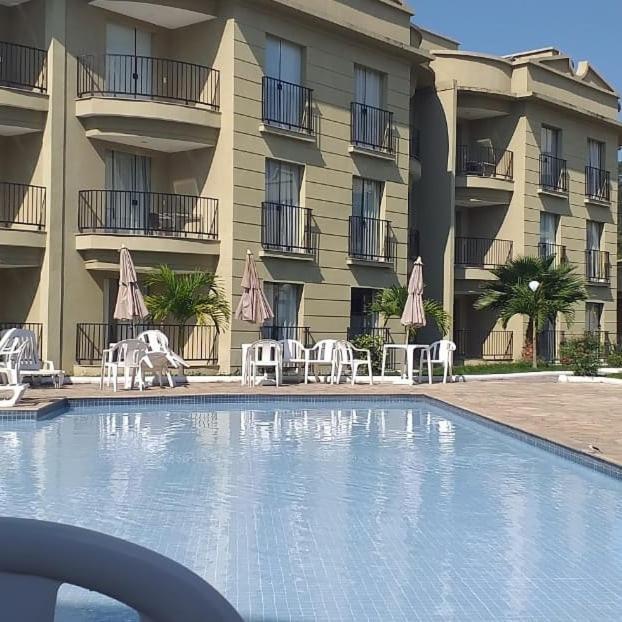 Aldeia Das Aguas Park Resort - Flat Quartier บาร์ราโดปิไร ภายนอก รูปภาพ